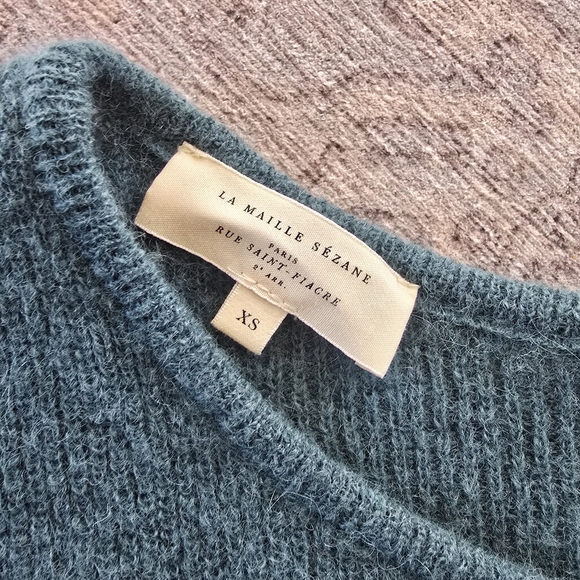 Sezane Gaspard Cardigan Sage - Size XS - Picture 2 of 10